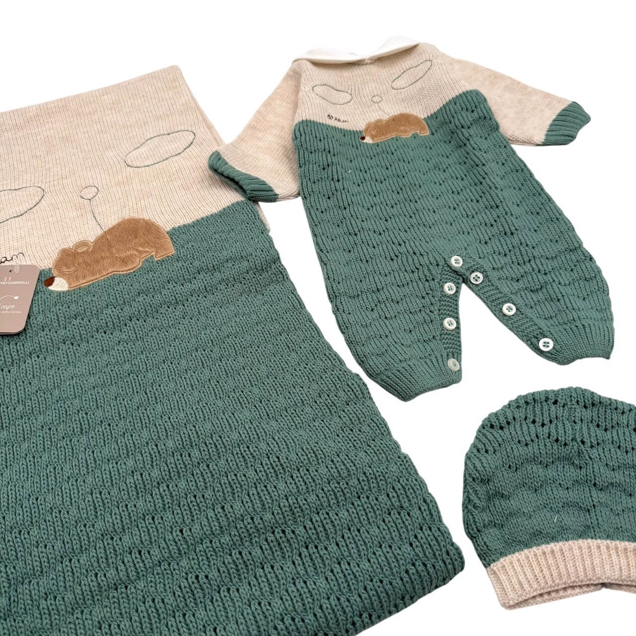 Set 3 pezzi in Lana Nazareno Gabrielli