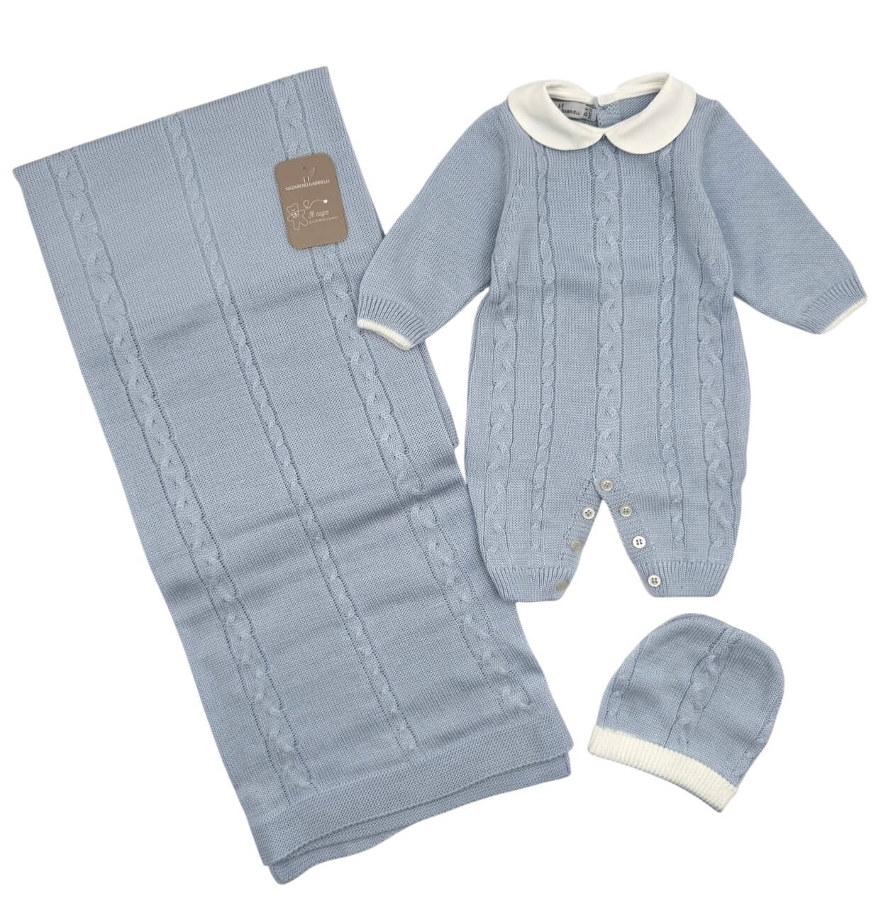 Set 3 pezzi in Lana Nazareno Gabrielli