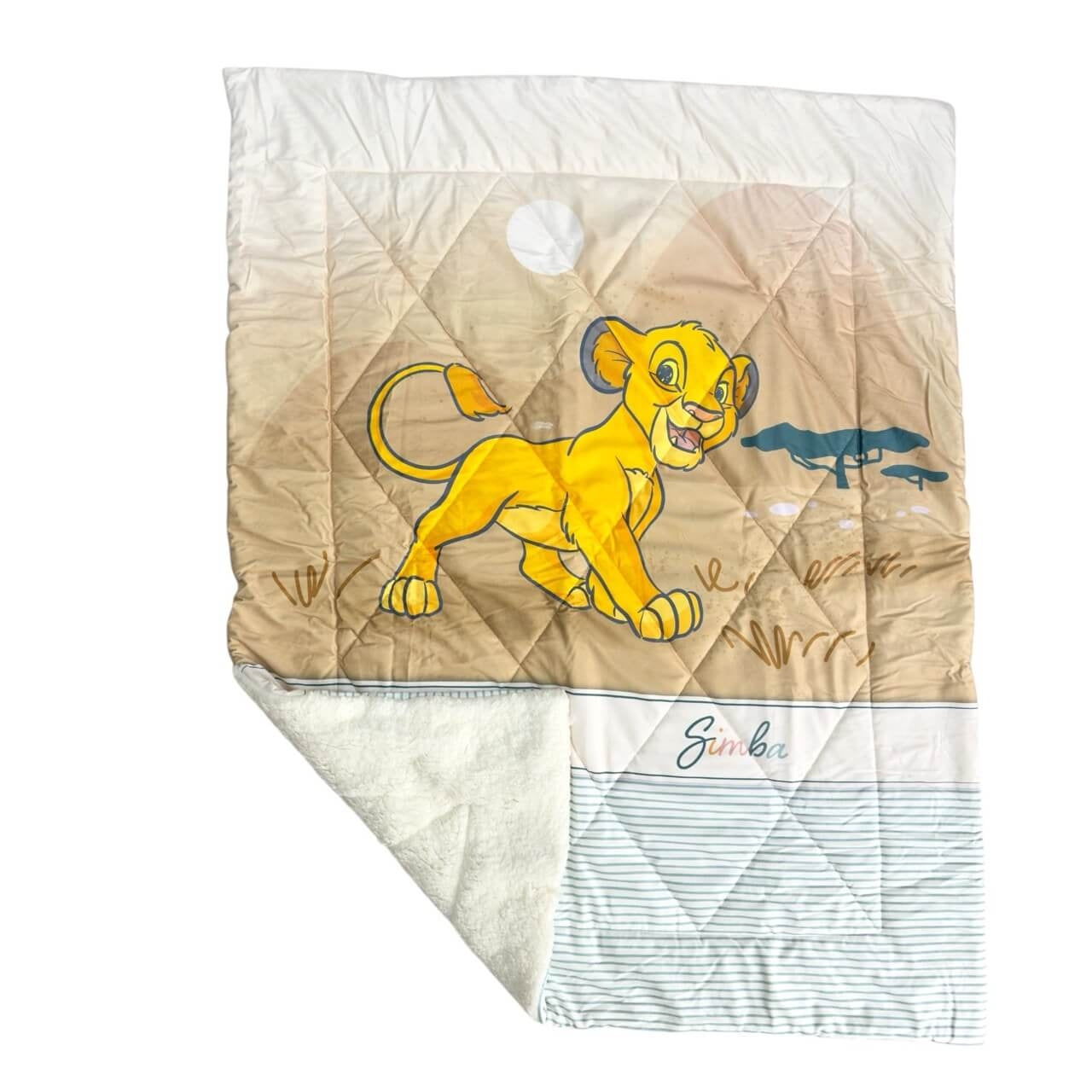 Trapunta Re Leone Per Lettino/Culla 100x140cm Disney