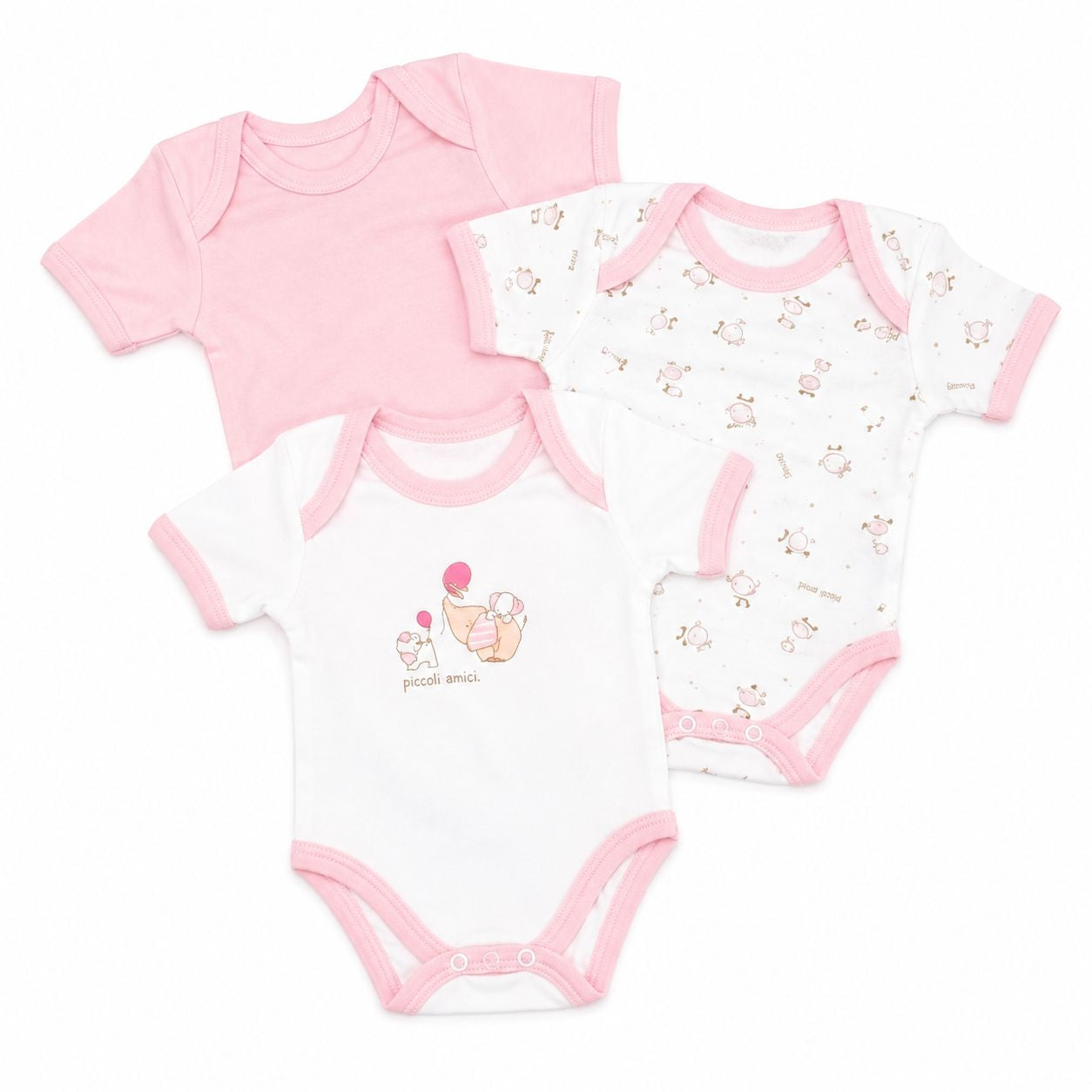 3 Body 100% Cotone Pastello