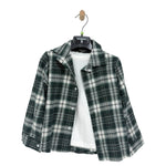 Camicia Flanella Bimbo + T-shirt Bianca - Rebel