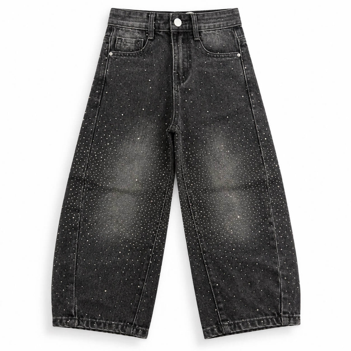 Jeans Ballon Diamonds Fronte retro