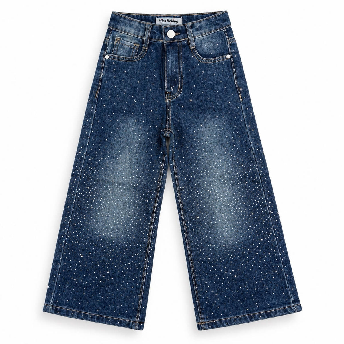 Jeans Zampa Diamonds Fronte retro