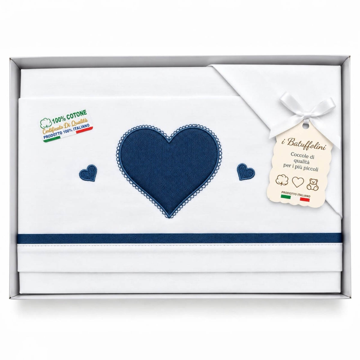 Completo Carrozzina Batuffolini 100% Cotone