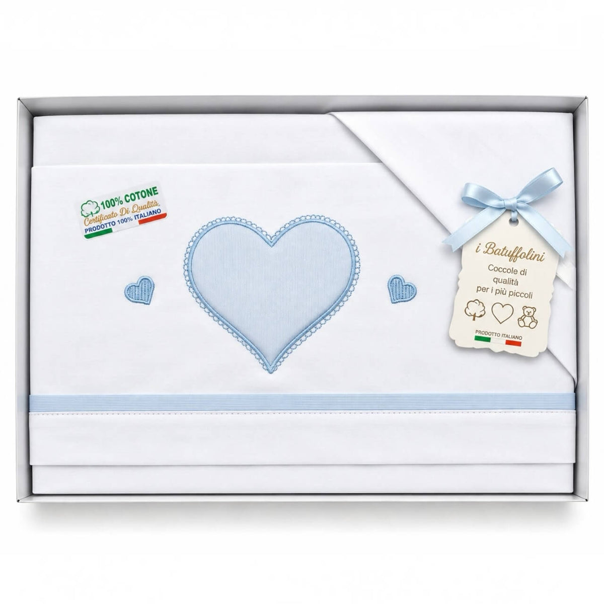 Completo Carrozzina Batuffolini 100% Cotone