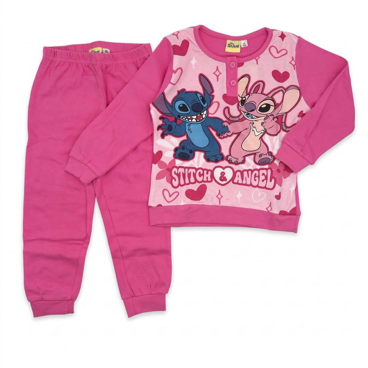 Pigiama in Caldo Cotone - Stitch
