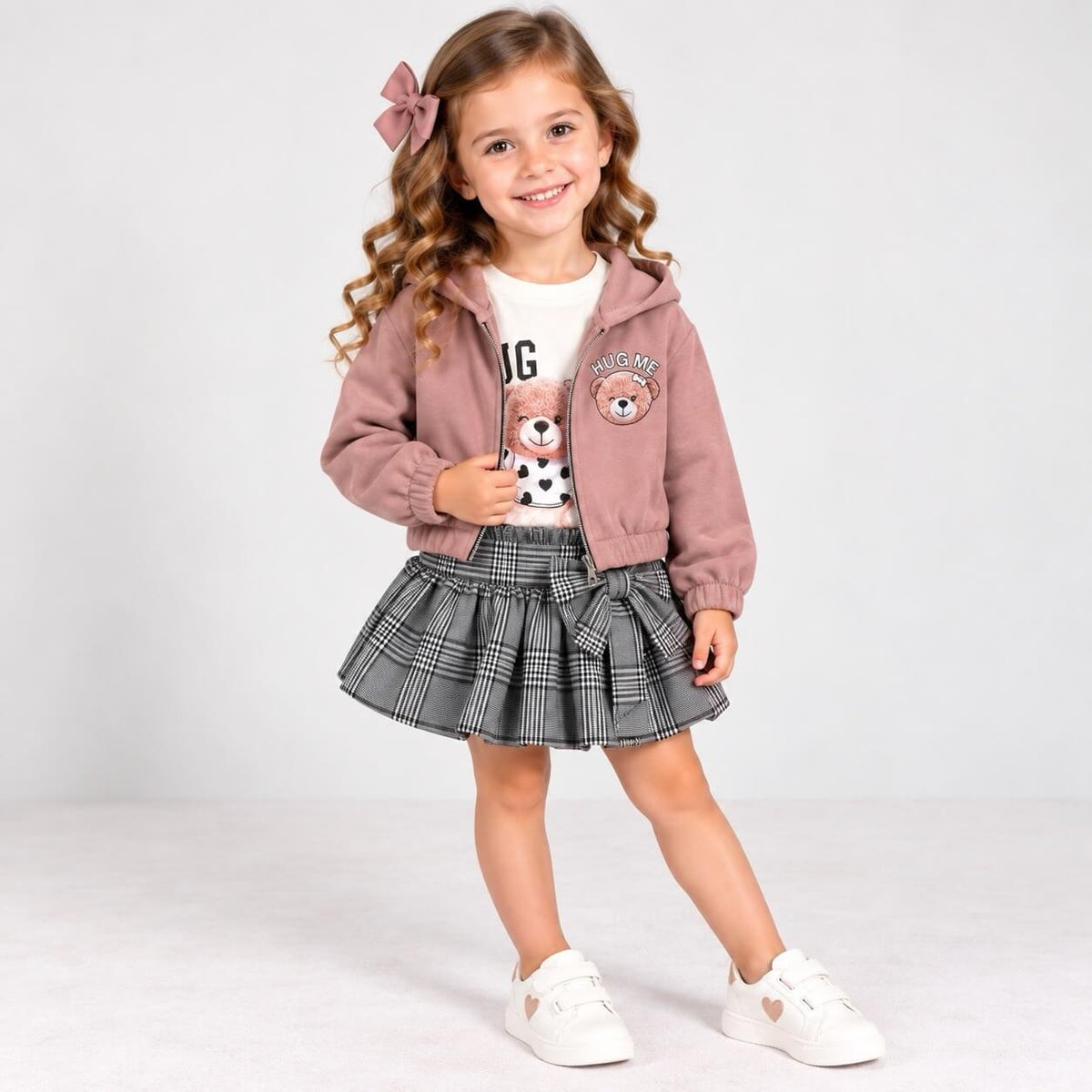 Completo 3 Pezzi Neonata Caldo Cotone - Fun Paris