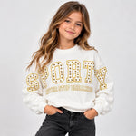 Felpa invernale da bambina - Great Joy