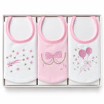 3 Bavette Ricamate Melanie con Laccetti