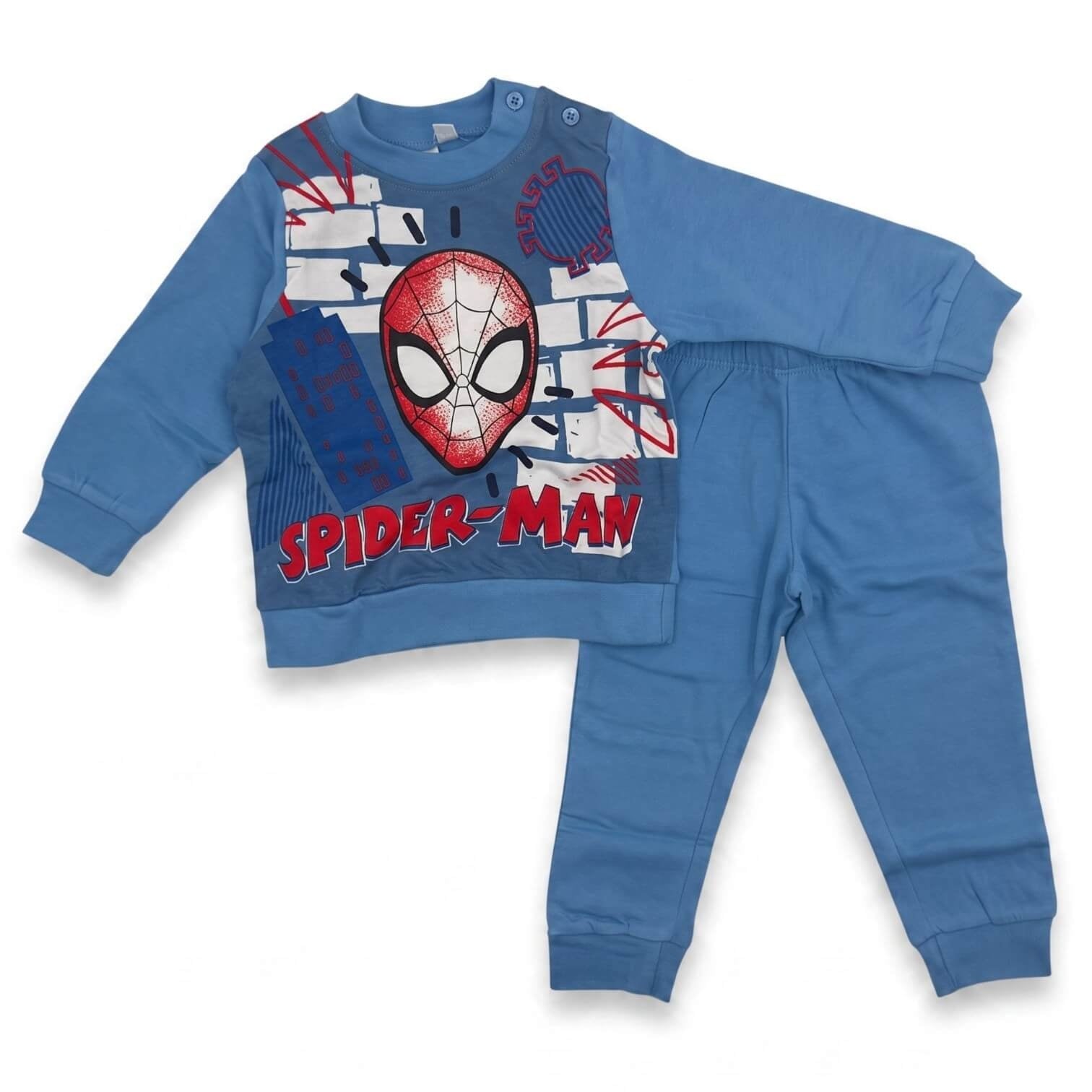 Pigiama In Felpa invernale Spider-Man