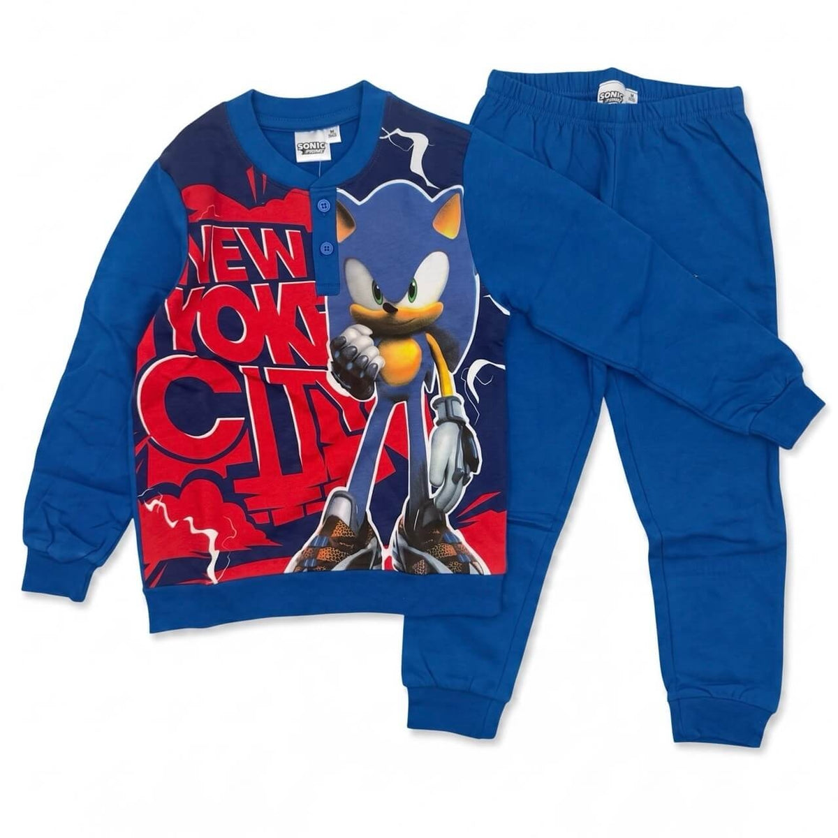 Pigiama Felpato Sonic Bimbo