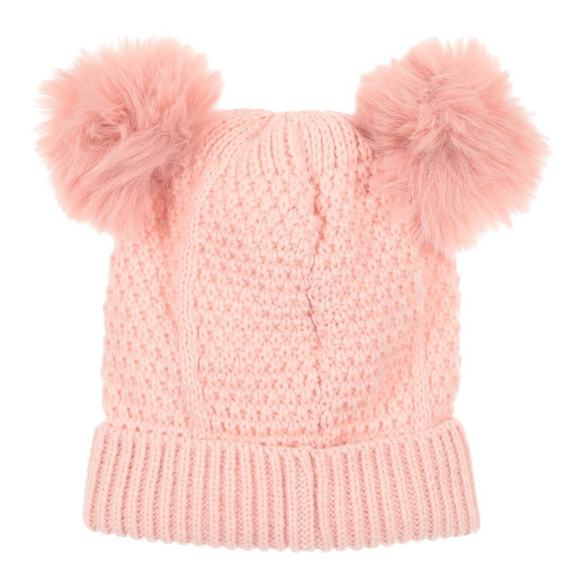 Cappello Bambina in Maglia con Doppio Pompon – Disney Minnie