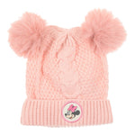 Cappello Bambina in Maglia con Doppio Pompon – Disney Minnie