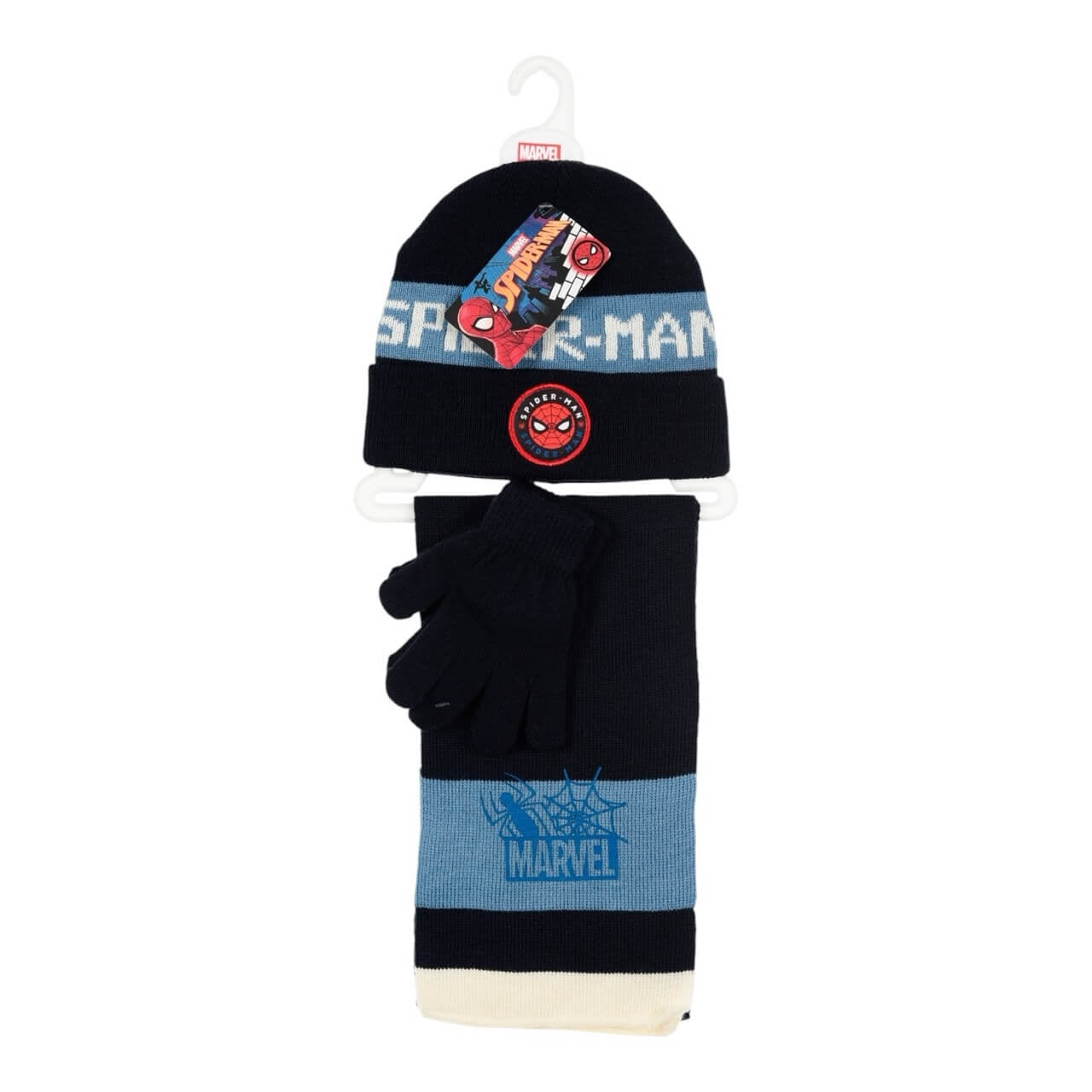 Set Cappello, Sciarpa e Guanti Bambino – Marvel Spider-Man
