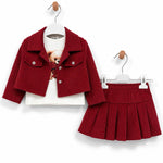 Completo Bimba 3 Pezzi Effetto Velluto a Coste – DFY