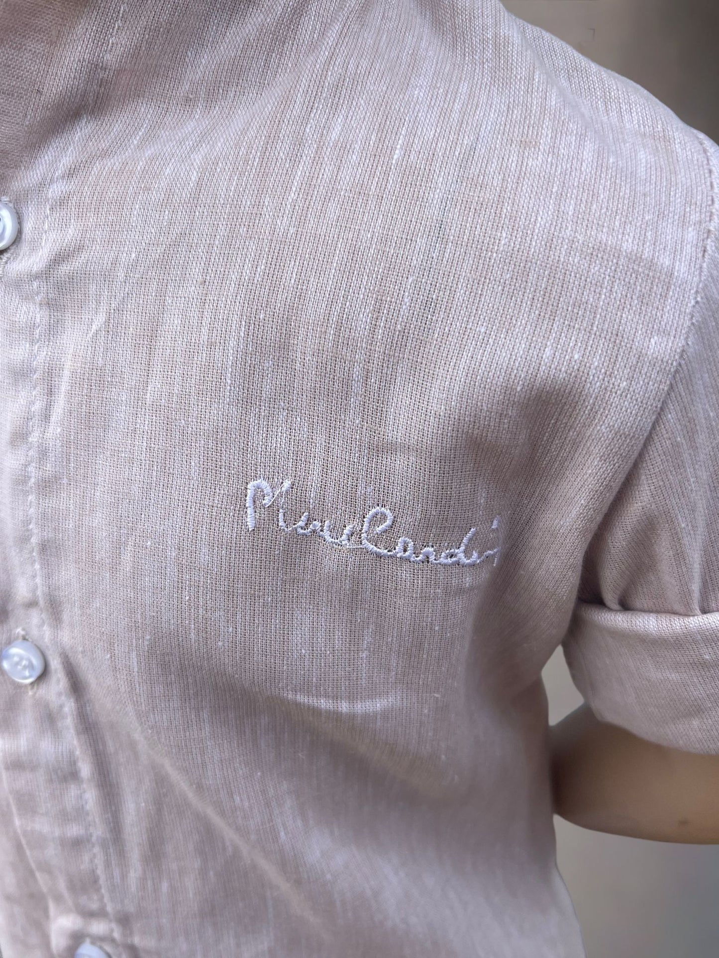 Camicia in Piquet Neonato - Mstore016