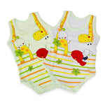 2 Body Canotta 100% Cotone Pastello 3 colori - Mstore016 - Body Intimi - Pastello