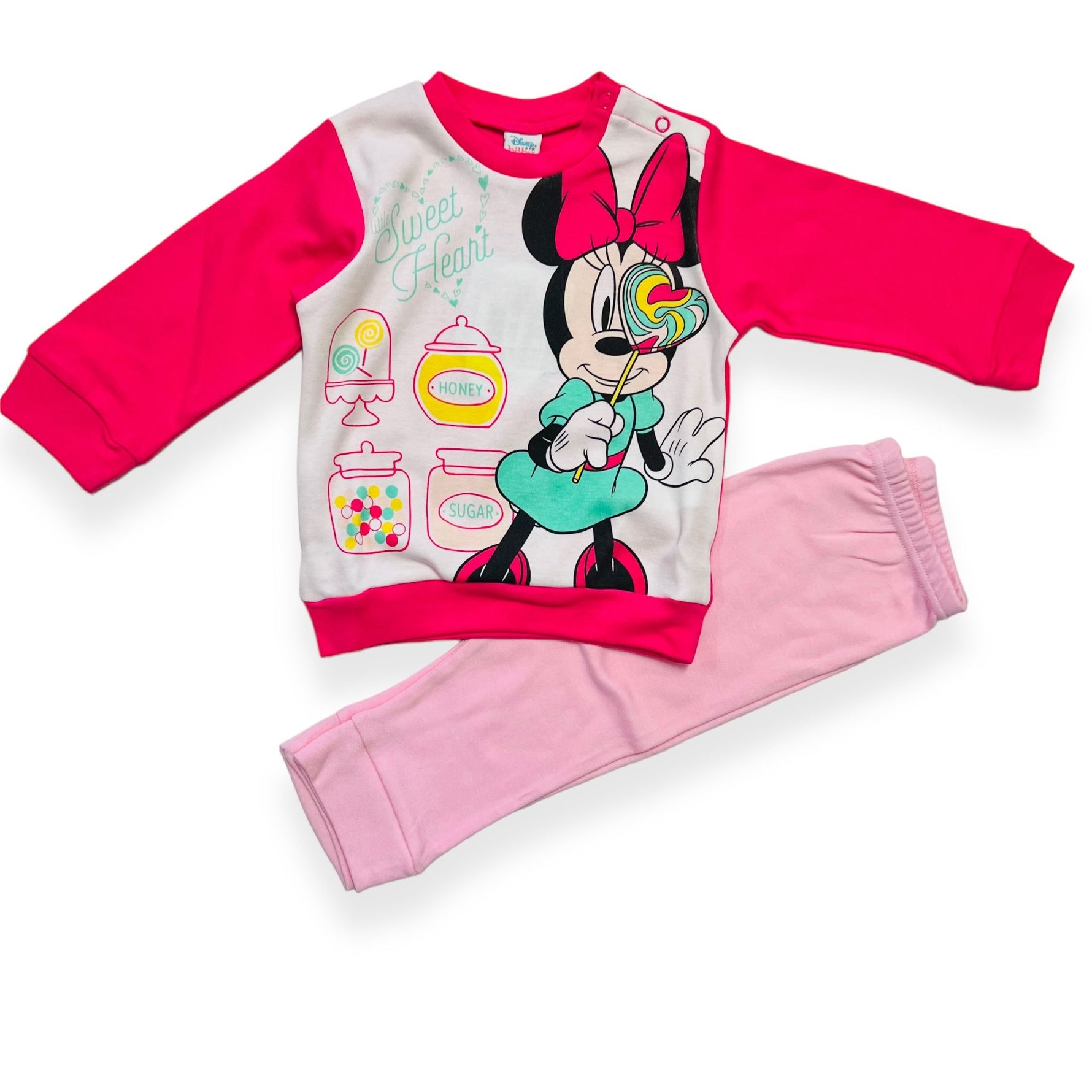 Pigiama Caldo Cotone Disney Minnie - Mstore016