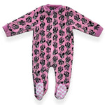 Pigiama a Tutone in Coral Minnie