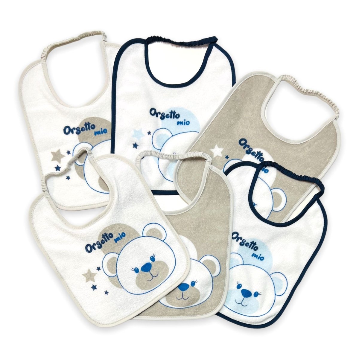 6 Bavette retro plastificato Melanie