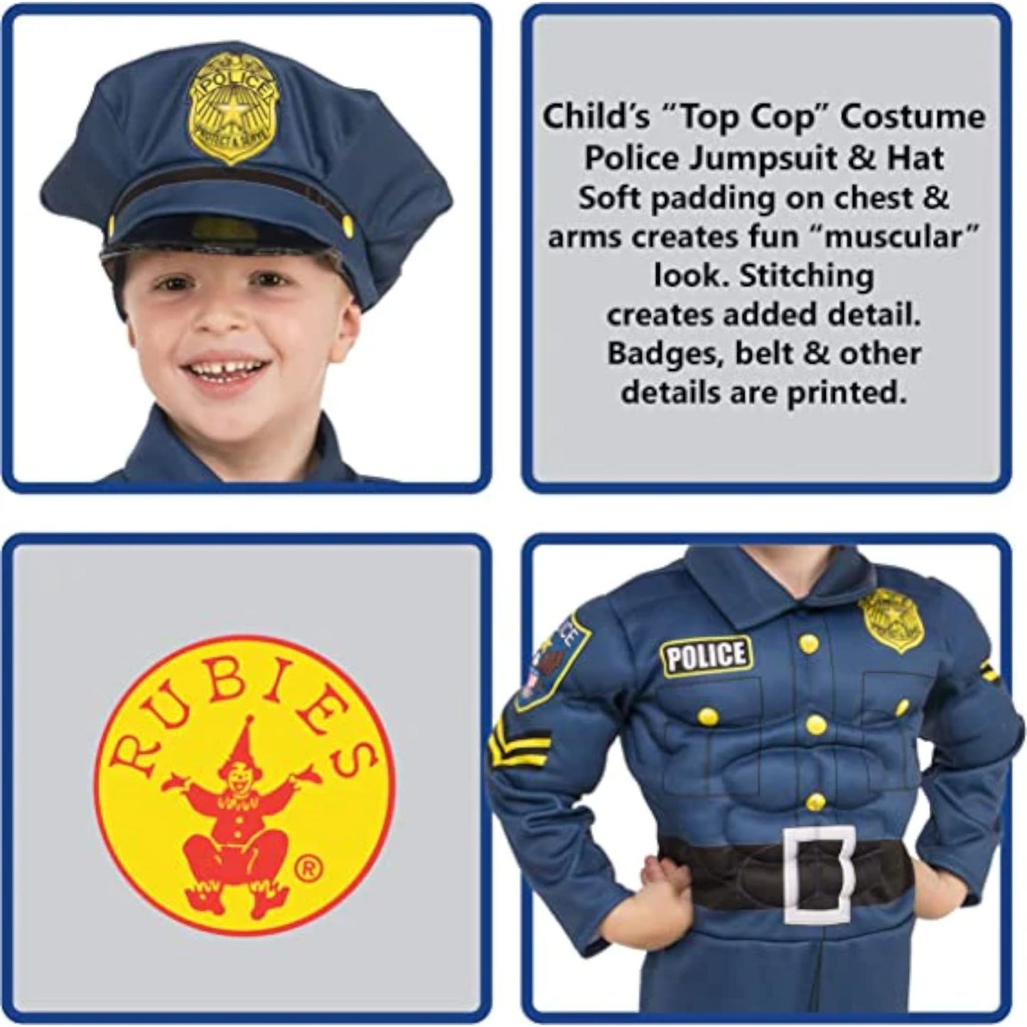 Costume da Super Poliziotto