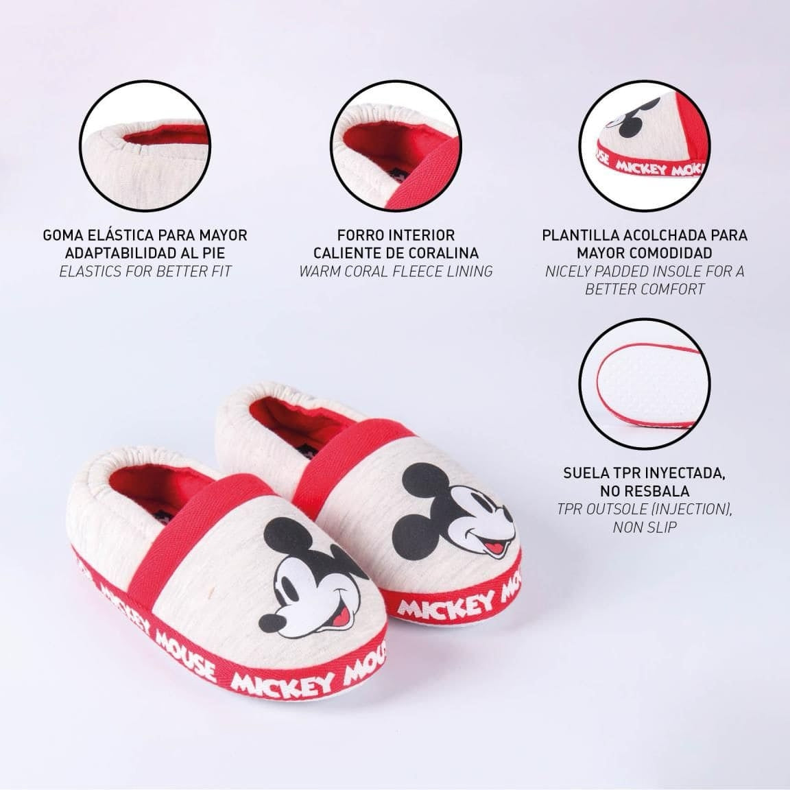 Pantofole on sale mickey mouse