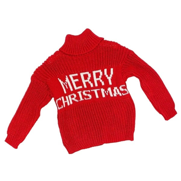 Maglione Natalizio Collo alto 4/14 Anni
