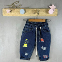 Jeans Neonato Stampato