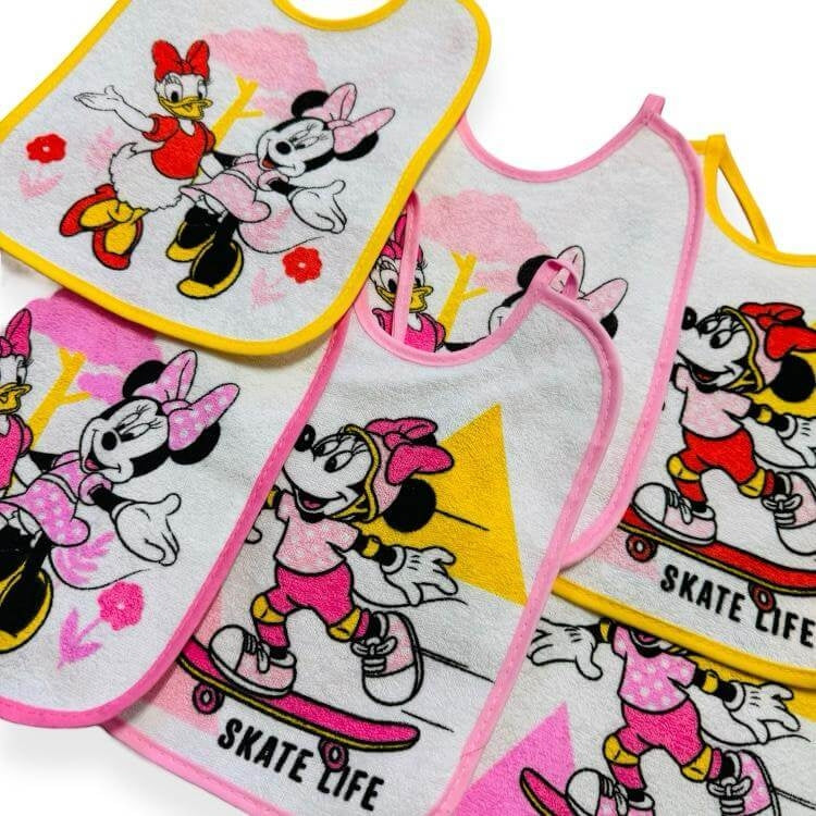6 Bavette Mickey Mouse Disney