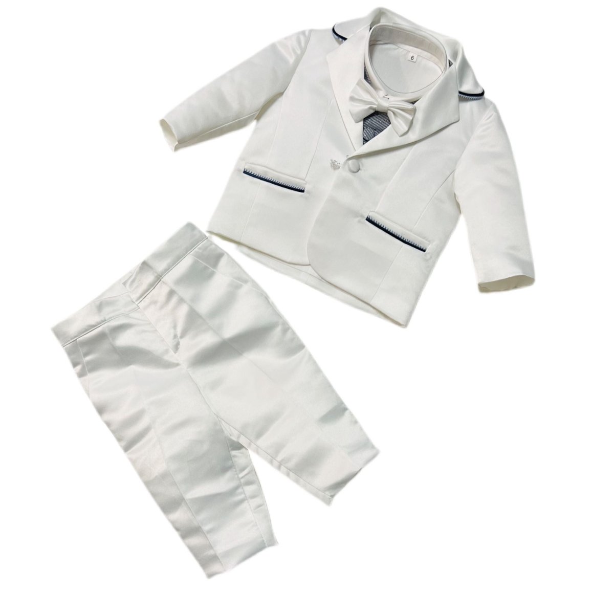 Abito Battesimale Neonato - Mstore016 - Abito cerimonia neonata - Les jolies