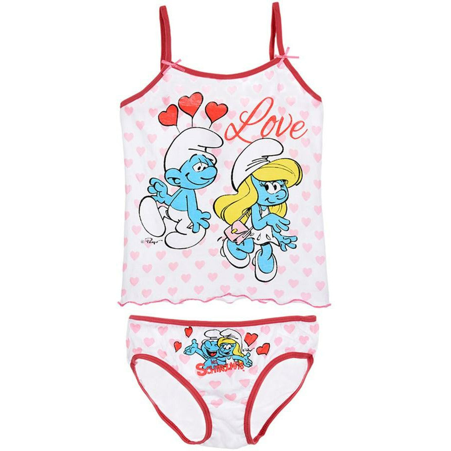 Costume Carnevale Puffo Bambini Bambino 2/4 Anni Azzurro E Bianco  Travestimenti Puffi Taglia M 