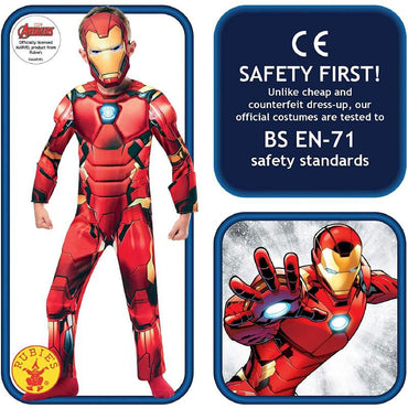 Costume da Iron Man Con Muscoli - Mstore016 - Abiti Carnevale - Rubies