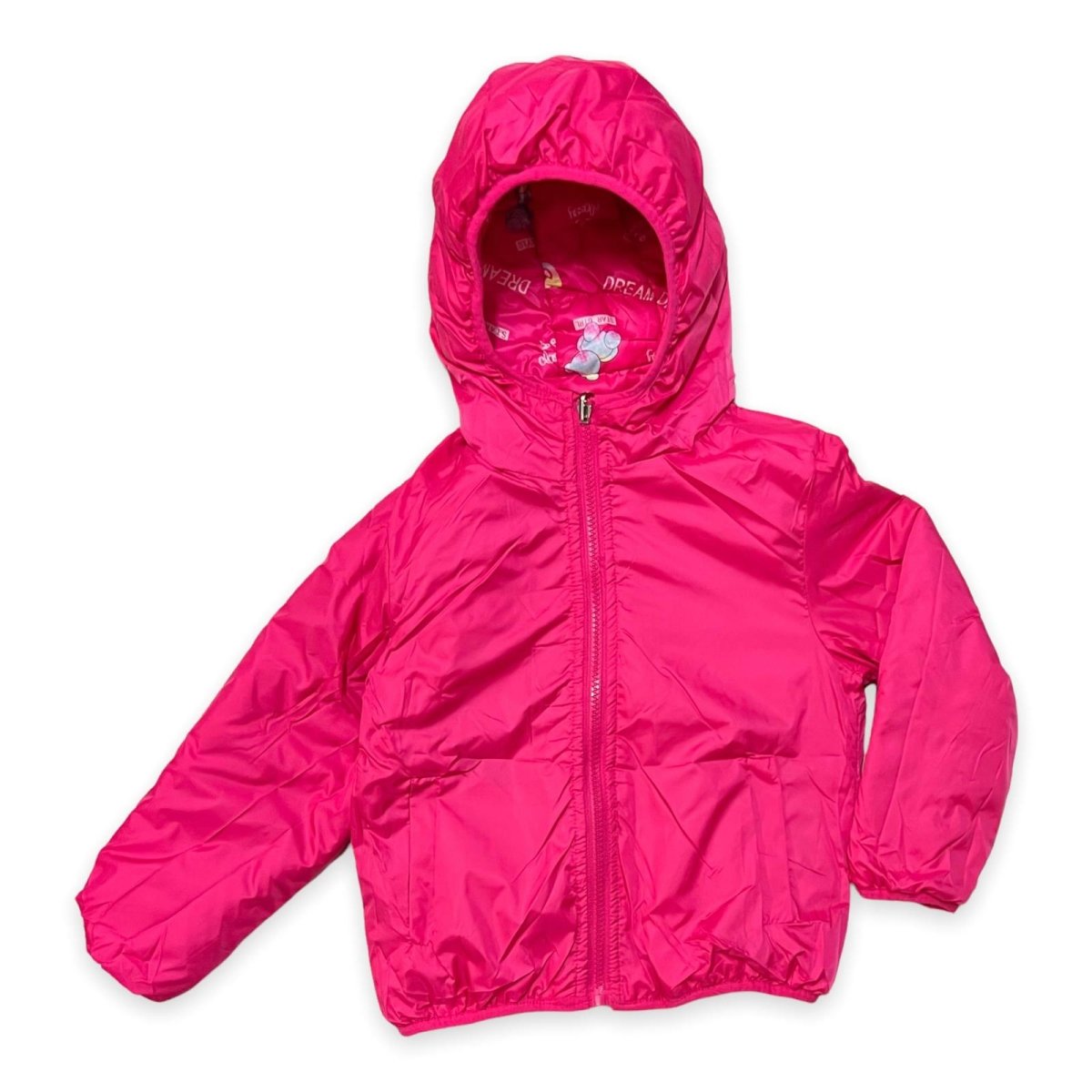 Giubbotto 100 Grammi Reversibile Bimba - Mstore016 - Giubbotto Bimba - Pink Baby