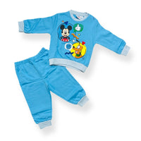 Pigiama In Felpa Invernale Mickey Mouse - Mstore016 - Pigiama Felpa Invernale - Disney