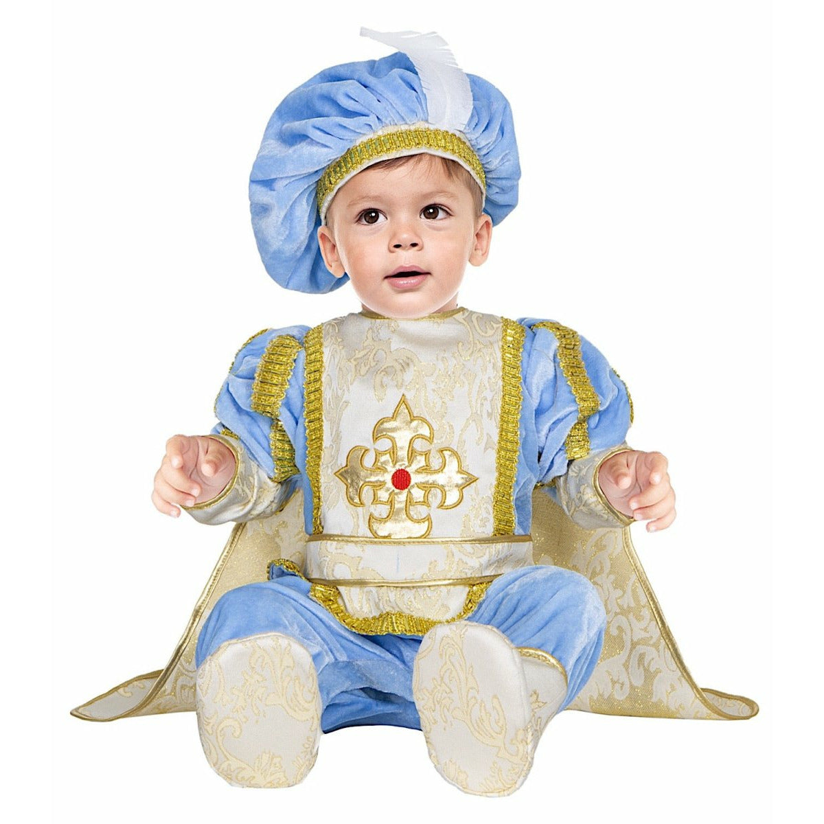 Costume neonato da principe 6-12 mesi