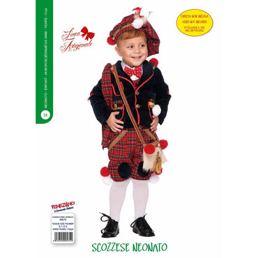 Scozzese Neonato - Mstore016 - Carnevale neonato - Veneziano