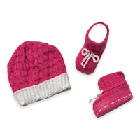 Set Cappello+Scarpe in Cotone 0/3 Mesi - Mstore016 - Set neonato - La Rocca