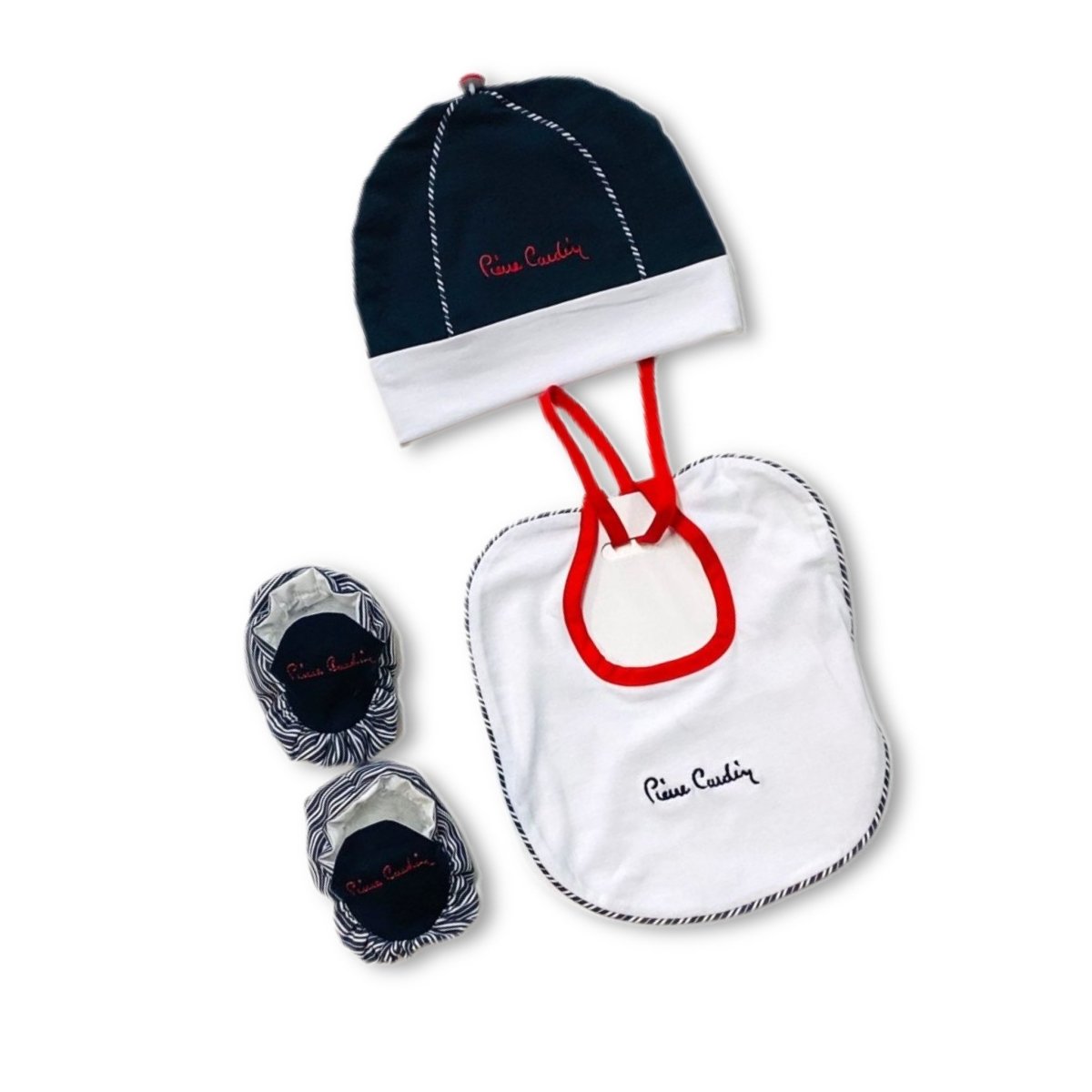 Set Cappello+scarpe+bavetta Pierre Cardin 0/3 Mesi - Mstore016 - Set neonata - Pierre Cardin