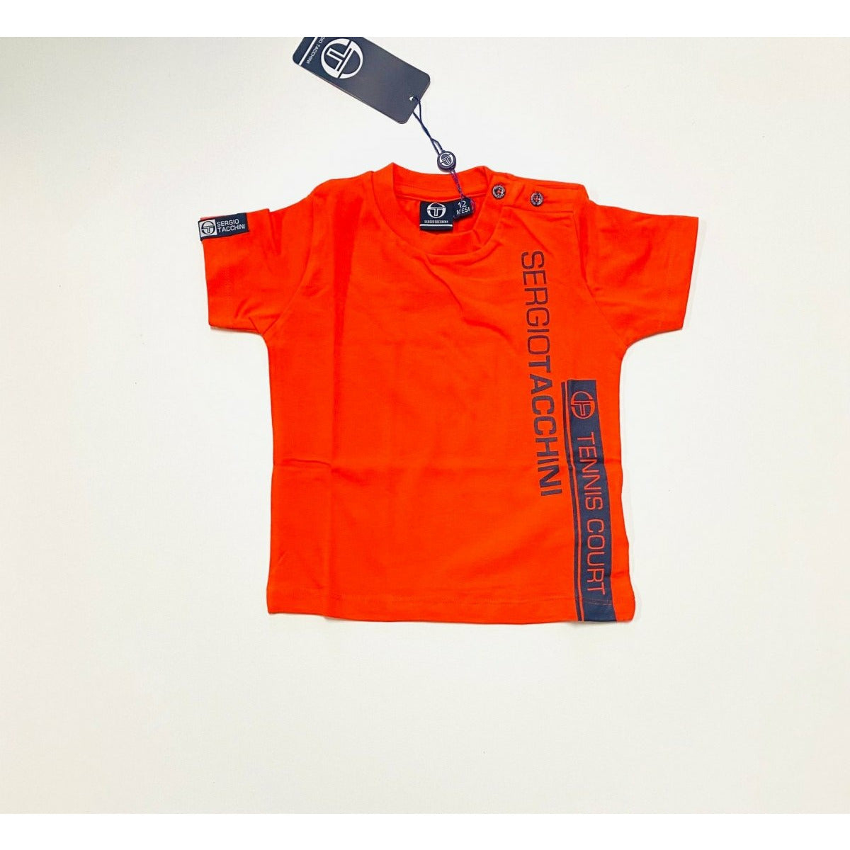 T-Shirt Sergio Tacchini neonato Arancio - Mstore016