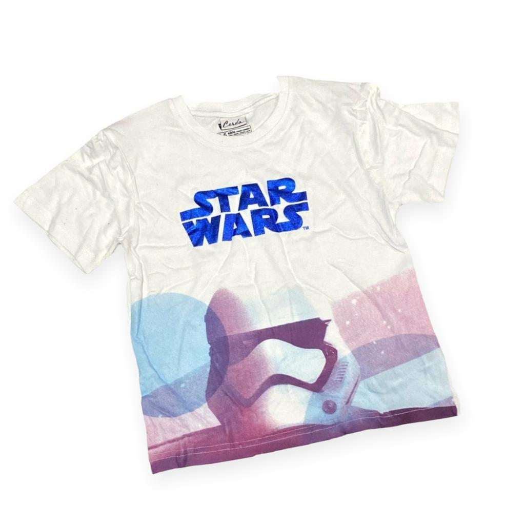 T-shirt StarWars 4/10 anni 100% Cotone - Mstore016 - T-shirt StarWars - Disney