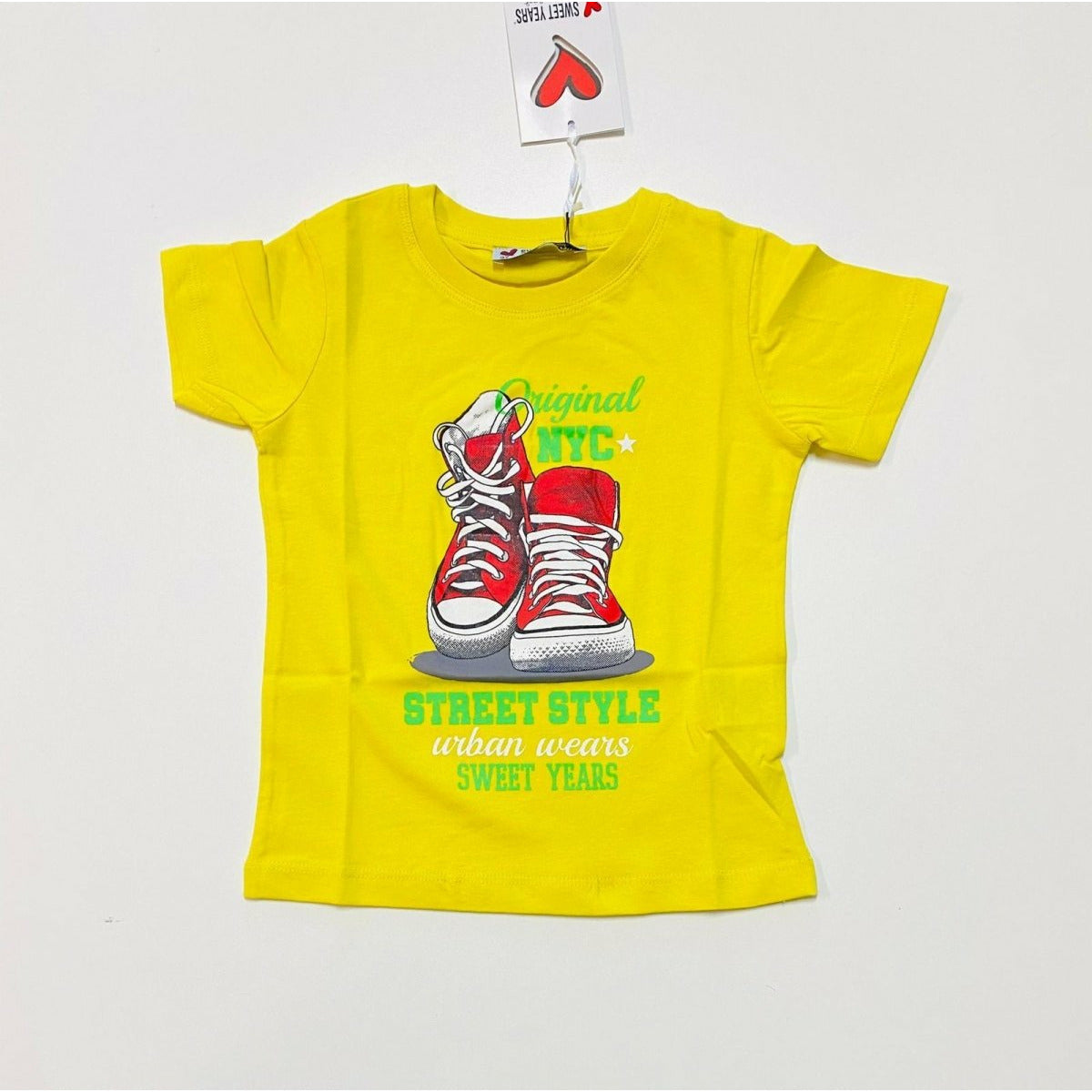 T-shirt Sweet Years 3/7 anni Bimbo - Mstore016