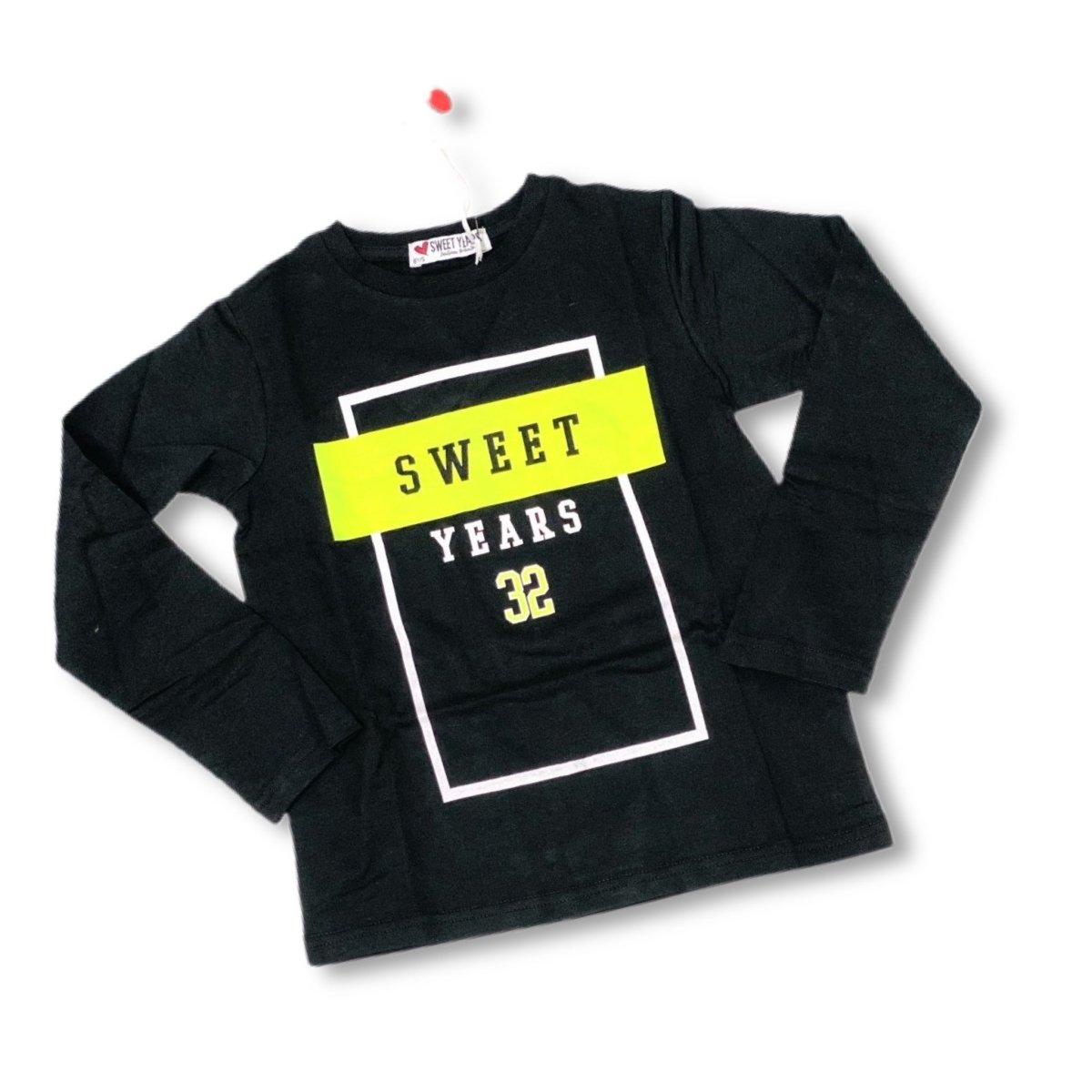 T-shirt Sweet Years Felpata 3/14 anni - Mstore016 - T-shirt manica lunga 3/16 anni - Sweet Years
