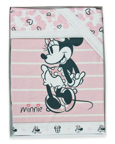 Trapunta Disney Carrozzina Sfoderabile + Lenzuolo e Federe 75x90 cm - Mstore016 - Trapunta carrozzina - Disney