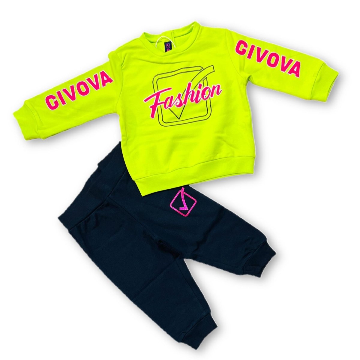 Tuta Cotone Givova Neonata - Mstore016 - Tuta Givova bambina 12/36 mesi - Givova