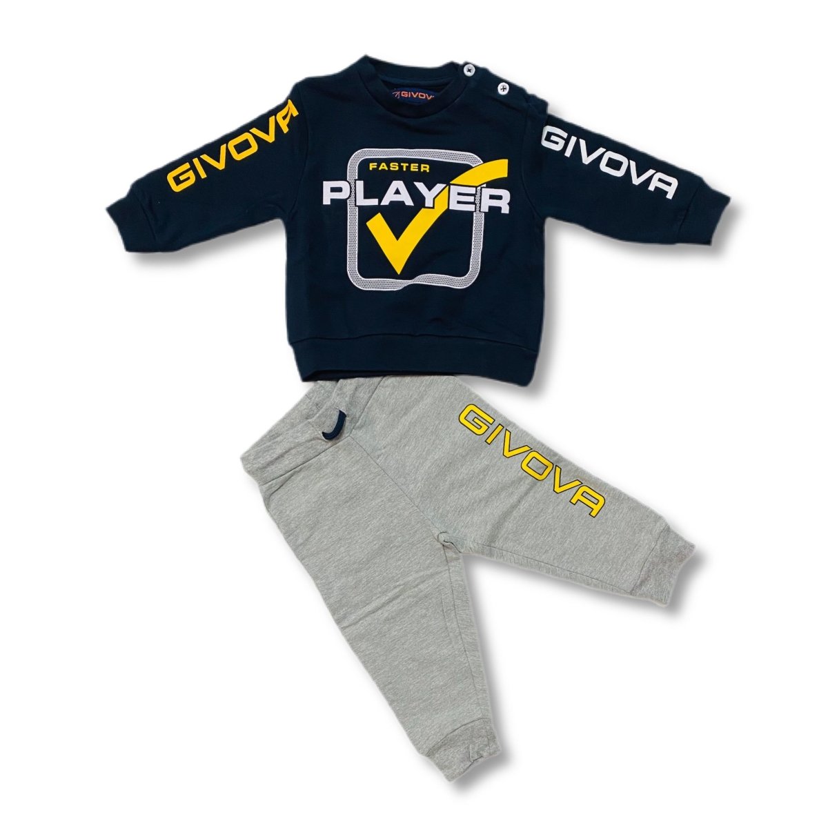 Tuta Givova Felpata Neonato - Mstore016 - Tuta Felpata Neonato - Givova