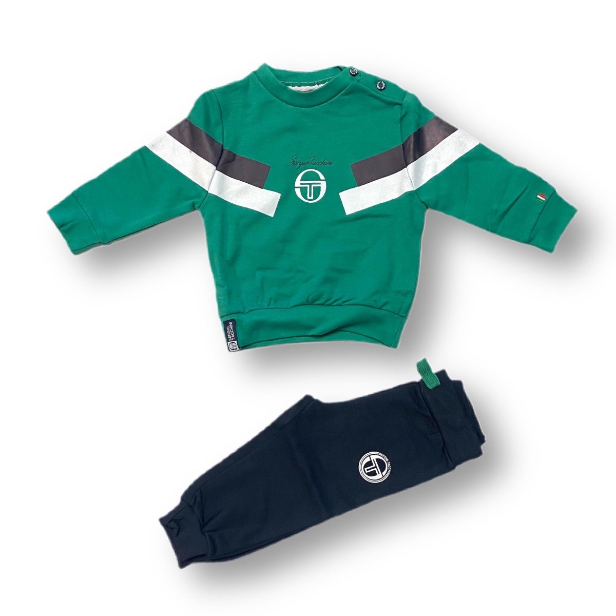 Tuta Sergio Tacchini Felpata Neonato - Mstore016 - Tuta Felpata Neonato - Sergio Tacchini